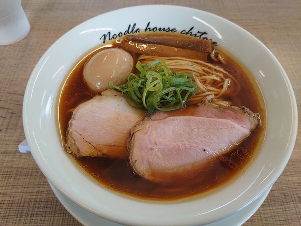 「らぁ麺 煮玉子」@麺庵ちとせの写真