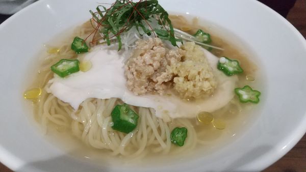 「冷やしラーメン（限定880円）」@とりジンジャーの写真