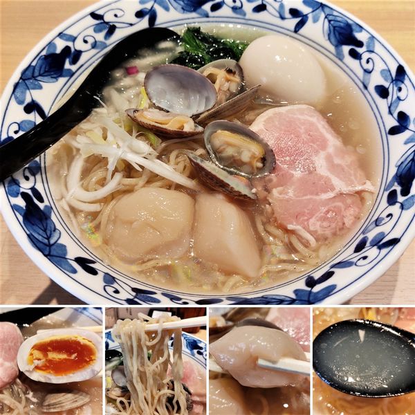 「冷やし涼麺(夏季限定)　900円」@貝出汁らぁ麺 海美風 浅草店の写真