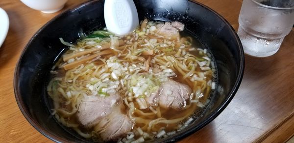 「チャーシュー麺、半チャーハン」@中華料理 金蘭の写真