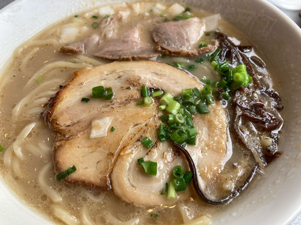 「ラーメンきら星2種盛りチャーシューどとんこつ」@らあめん花月嵐 ひたちなか高場店の写真