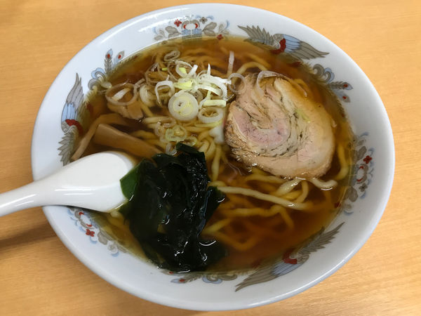「会津ラーメン　700円」@手打ち会津ラーメン 白虎の写真