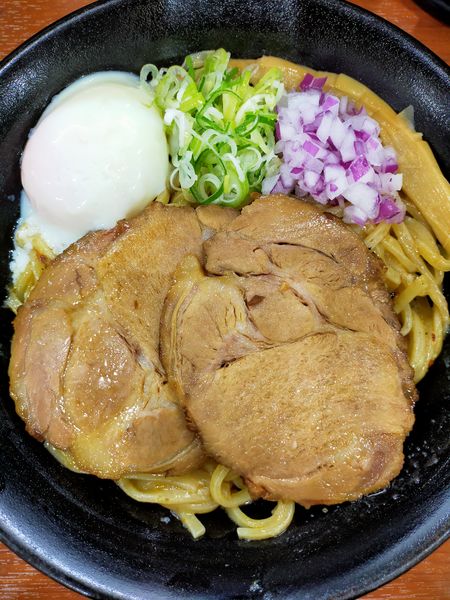 「油そば大(塩)　910円」@麺処うきとみの写真