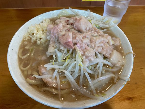 「ラーメン少なめ800円」@ラーメン 滋悟郎の写真