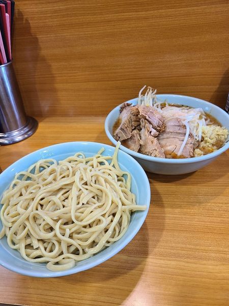 「つけ麺　豚増し　生姜」@ラーメン二郎 八王子野猿街道店2の写真