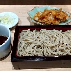 海鮮かき揚げ天せいろ（５３０円）