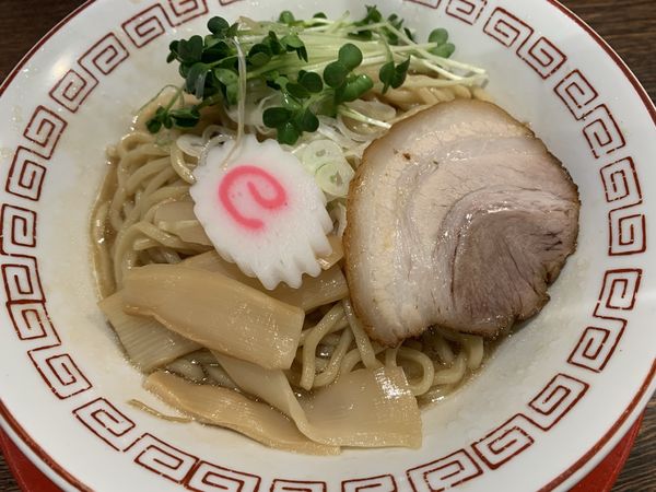 「白丸油そば並」@らーめん専門店ぶぶか 新宿紀伊国屋店の写真