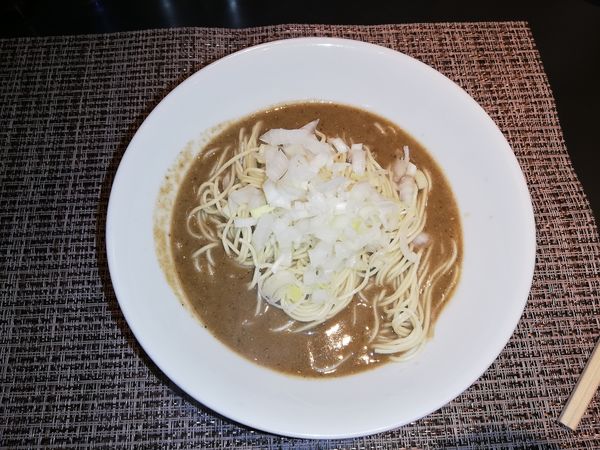 「特濃かけそば　塩」@煮干乱舞の写真