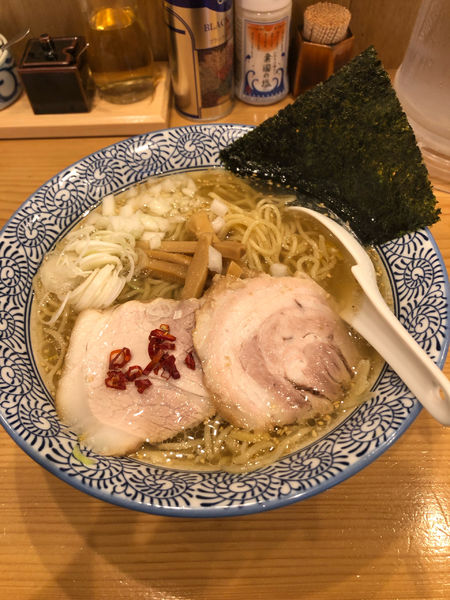 「塩ラーメン」@中華そば 笑歩の写真