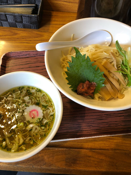 「塩梅シソつけソバ　770円」@中華ソバ 素和可の写真