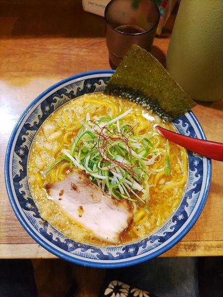 「ブラック豚骨  ﾒﾝﾏ抜き」@本格拉麺酒房 もっけいの写真