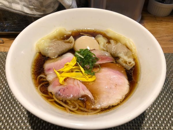 「旨み鶏だし特製醤油1300円」@生粋 花のれんの写真