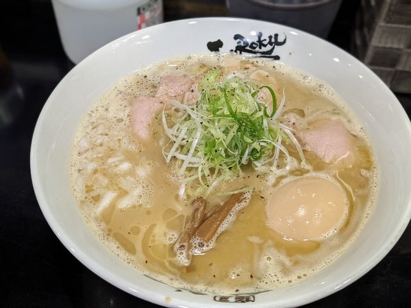 「限定煮干し鶏白湯」@麺屋 丈六の写真