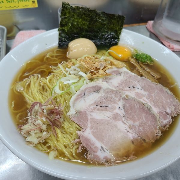 「カマスの冷やしまぜそば　薄口醤油」@覆麺 智の写真