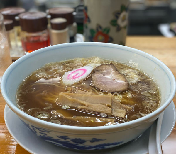 「中華麺870円(ハーフ・ワンタン)」@中華そば専門店 勝やの写真