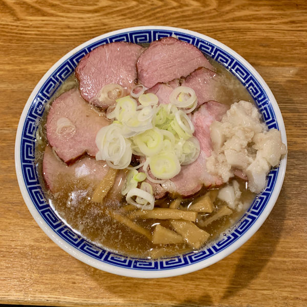 【リニュアル】煮干し中華そば（アブラ増し）