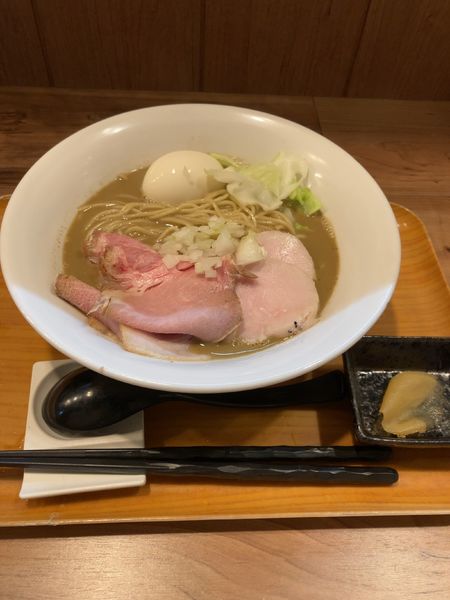 「特製濃厚煮干」@ラーメン 裏健やかの写真