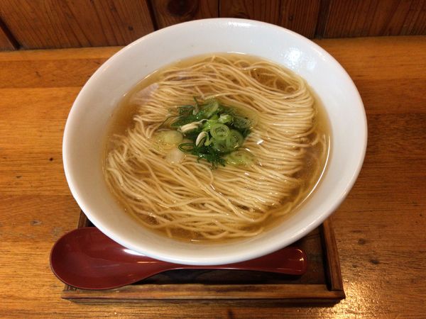 「かけらーめん　煮干し」@麺栞 みかさの写真