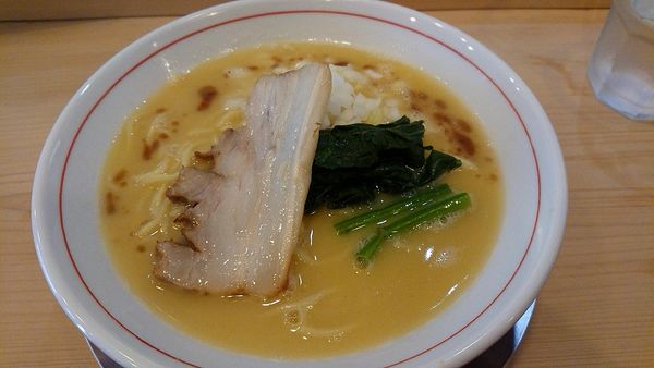 「【限定C】800円税込 鶏白湯」@中華そば すばる食堂の写真