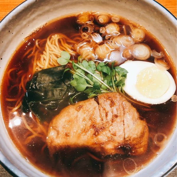 「まぐろラーメン　吉祥」@すし屋のらーめん 吉祥の写真