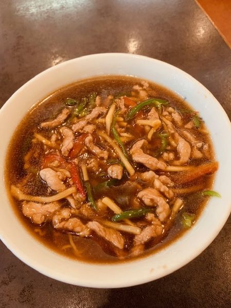 「肉そば 900円」@中国料理 山久の写真