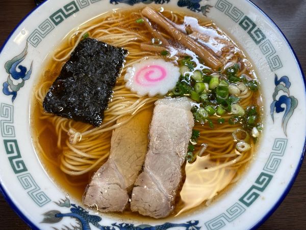 「ラーメン(500円)」@清見そば 本店の写真