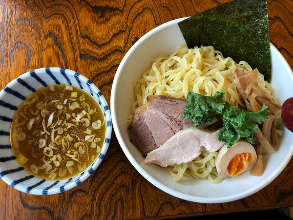 「しおつけ麺　大盛り　900円」@中華蕎麦 円雀の写真