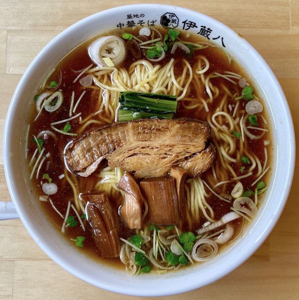 「朝ごはん 中華そば」@築地の中華そば 伊蔵八の写真