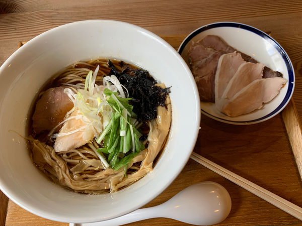 「魚介一番出汁と昆布のそば」@中華蕎麦 はざまの写真