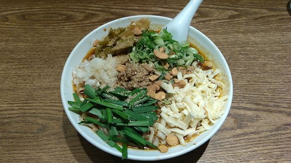 「うめや式坦々まぜそば中盛り1090円」@中華そば うめやの写真