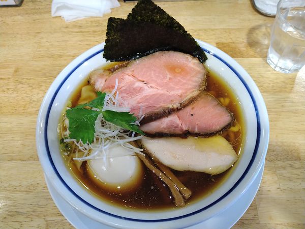 「特製中華そば(醤油)¥1,250」@手打式超多加水麺 ののくらの写真