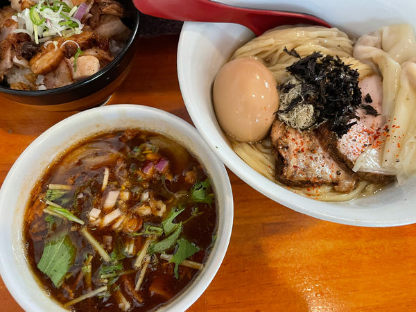 「特製鰹醤油つけ麺」@麺処 秋もとの写真