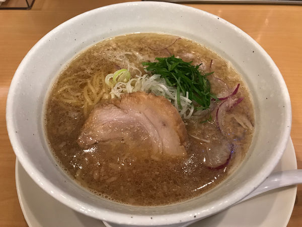 「上々黒麺　800円」@麺屋 上々の写真