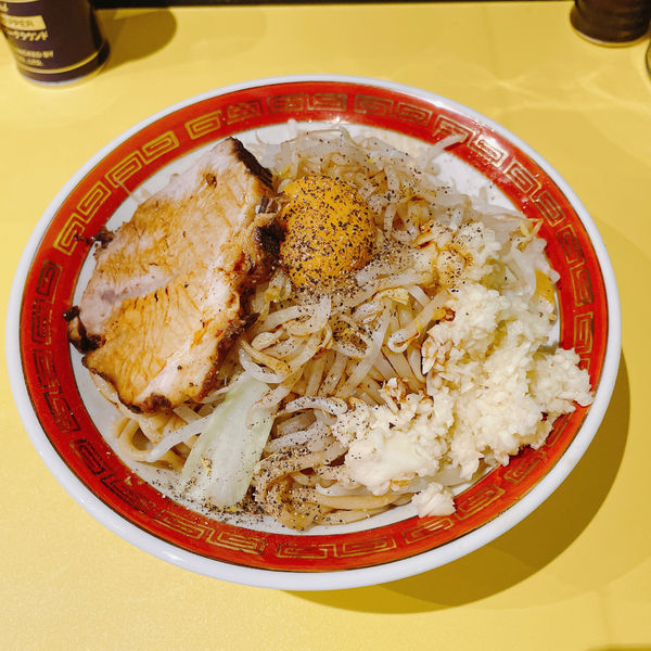 「まぜそば大(350g)」@ロケットパンチの写真