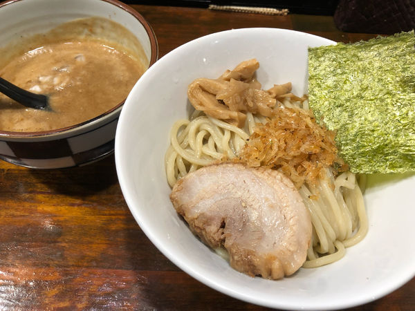 「濃魚つけ麺　醤油」@オリオン食堂の写真