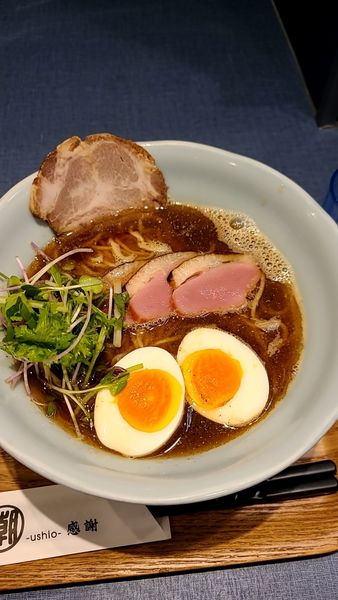 「にほんいち醤油」@麺巧 潮の写真