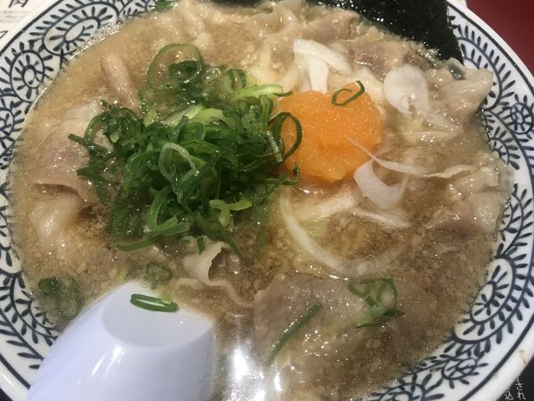 「肉そば(650円）715円-100円」@丸源ラーメン 南福島店の写真
