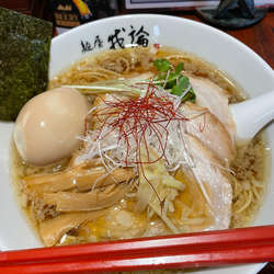 生姜香る特製淡麗醤油らーめん　ランチライス