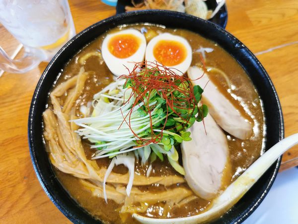 「カレーらーめん」@麺屋 鶏口の写真