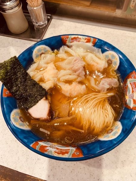 「ミックスワンタンメン 1200円」@たんたん亭の写真