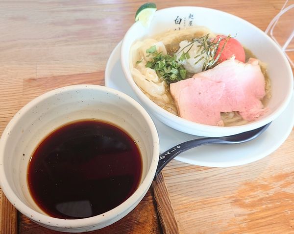 「とろろ根昆布と煮干しの冷やしつけそば【期間•数量限定】」@二代目 白神の写真