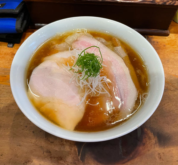 「特製中華そば」@中華そば しば田の写真