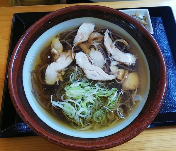 「肉そば（冷）700円」@肉そば処 伍らい光の写真