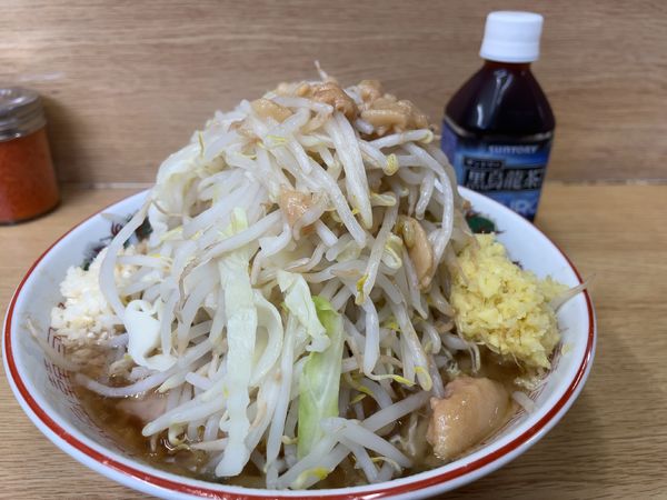 「ラーメン＋生姜」@ラーメン二郎 栃木街道店の写真