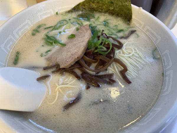 「ラーメン(500円)」@博多天神 新橋2号店の写真