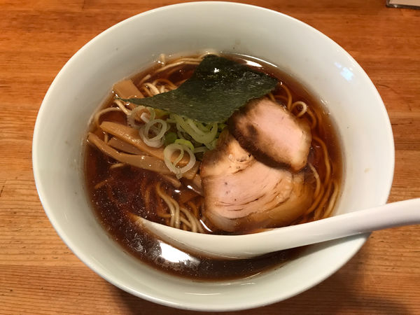 「醤油中華そば 830円」@中華そば 閃の写真