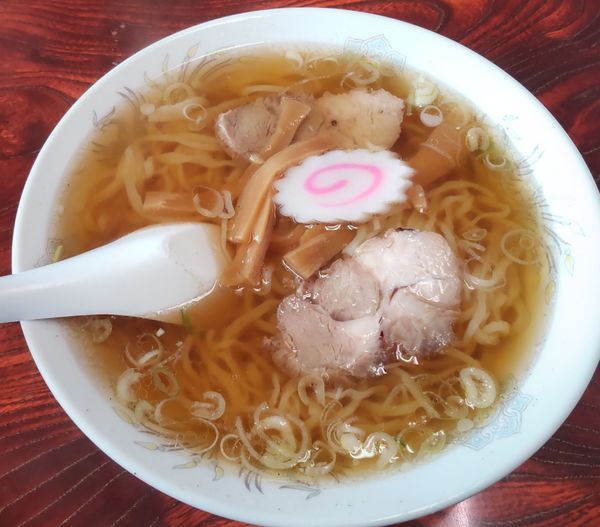 「ラーメン600円」@やまや食堂の写真