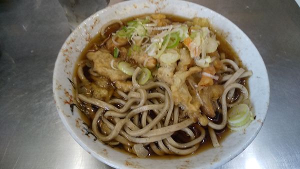 「ごぼう天そば(¥410)」@田舎そば かさいの写真