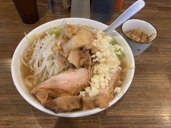 「ラーメン小850円」@男気らーめん アカギの写真