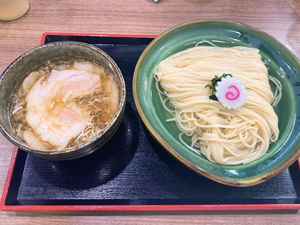 「限定 生姜醤油の昆布水つけ麺」@煮干しつけ麺 宮元の写真